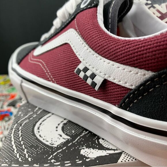 Vans Old Skool Pop Cush Pomegranate Womens Various Sizes - Picture 8 of 13